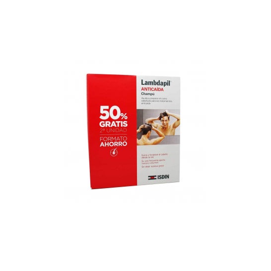 Isdin Lambdapil Duo Anticaida 200ml + 50% 2º Unidad