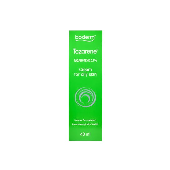 Boderm Tazarene Tazarotene 0.1% Cream Oily Skin 40 ml