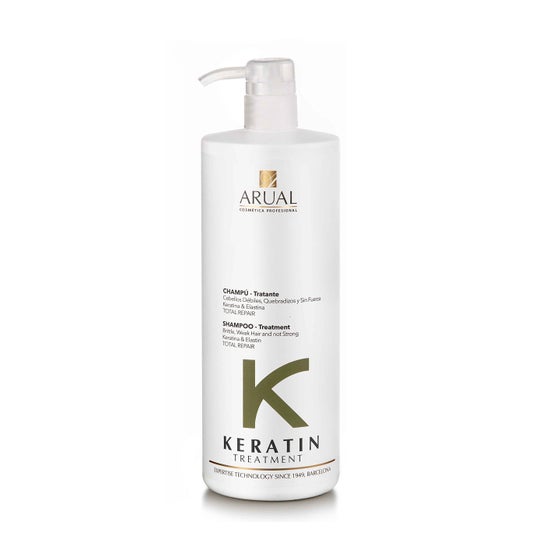 Arual Keratin & Elastin Shampoo 1000ml