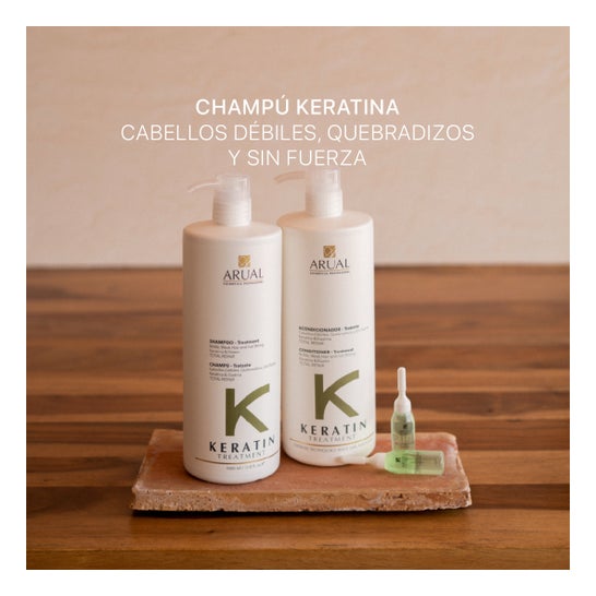Arual Keratin &amp; Elastin Shampoo 1000ml