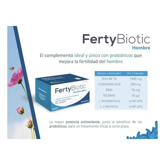Fertybiotic Uomo 60 Caps Fertybiotic Uomo 60 Caps