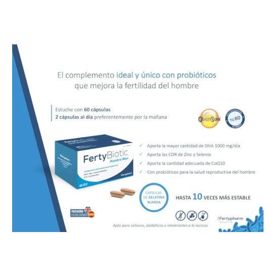 Fertybiotic Uomo 60 Caps Fertybiotic Uomo 60 Caps