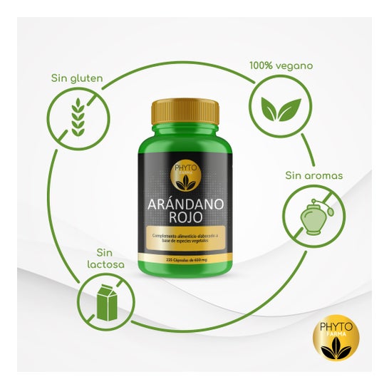 Phytofarma Arándano Rojo 225 caps