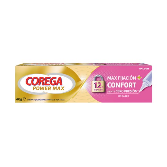 Corega Max Fijación + Confort 40g