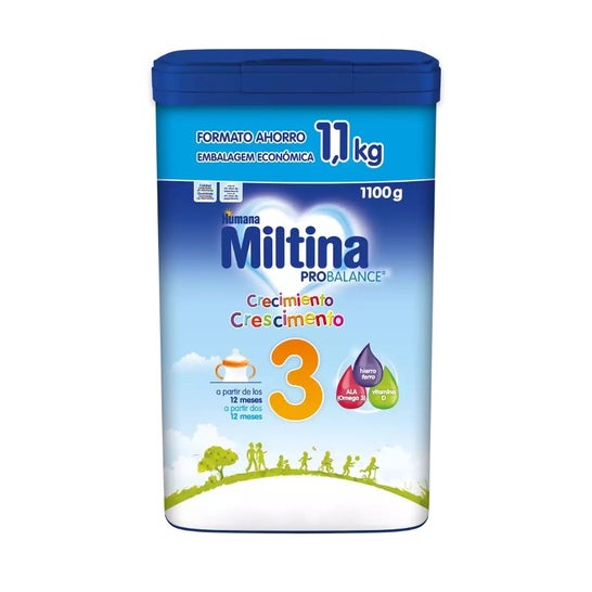 Miltina 3 Probalance Leche Crecimiento 1,1Kg