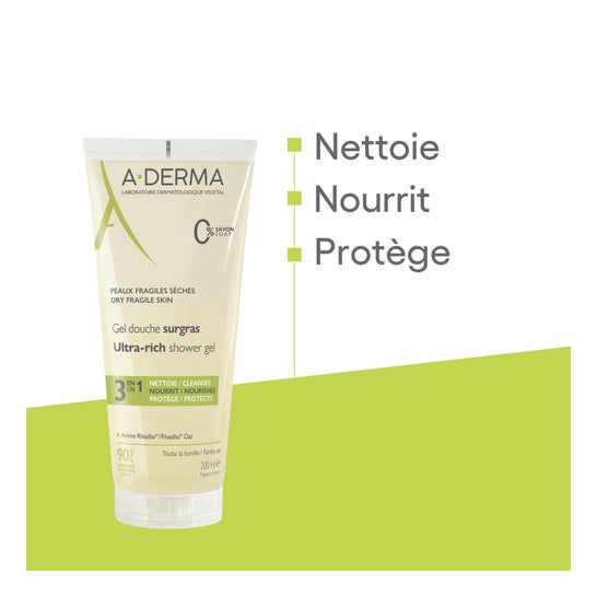 A-Derma gel Ducha Sobregraso 200 ml