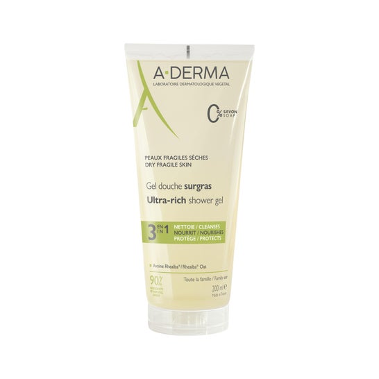 A-Derma Ducha Superfatted Gel 200ml A-Derma Ducha Superfatted Gel 200ml