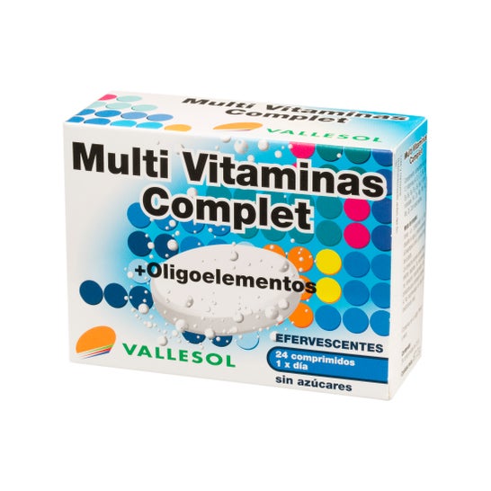 Vallesol MultiVitamine y Oligoelementos 24 Tabletten