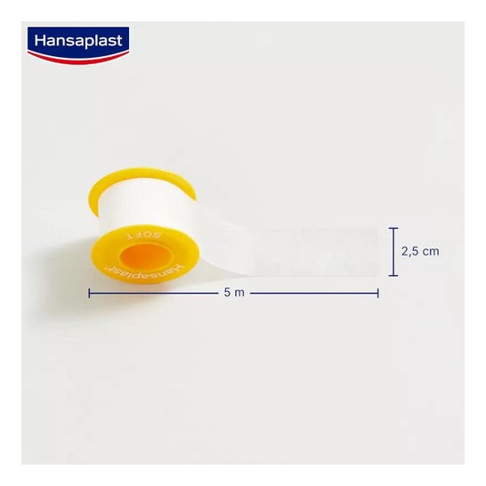 Hansaplast Esparadrapo Soft 5mx2,5cm 1ud Hansaplast Esparadrapo Soft 5mx2,5cm 1ud