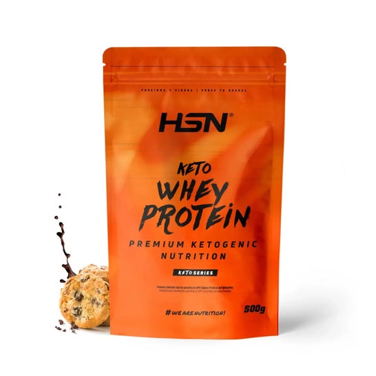 HSN Keto Whey Protein Chocolate y Galletas 500g