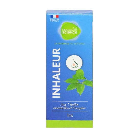 Pharmascience Inhalador 7 Aceites Esenciales y Alcanfor 1ml
