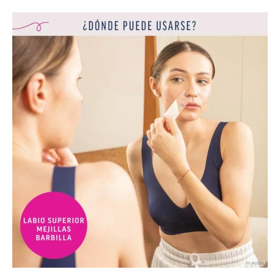 Veet Pure Bandas de Cera Depilatoria Facial Piel Sensible 20uds Veet Pure Bandas de Cera Depilatoria Facial Piel Sensible 20uds