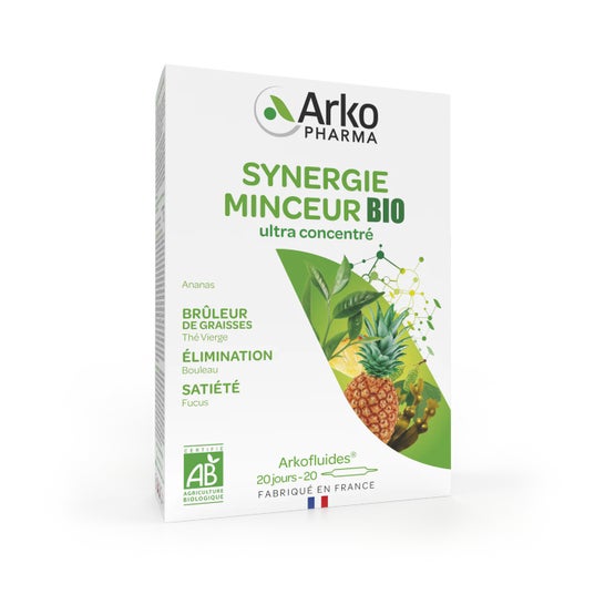 Arkopharma Arkofluides Synergie Minceur BIO 20 ampoules x 10ml