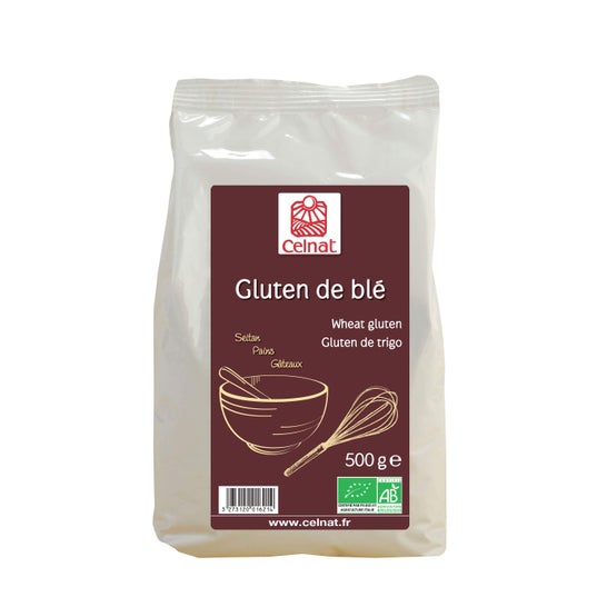 Glutine di grano biologico Celnat 500g