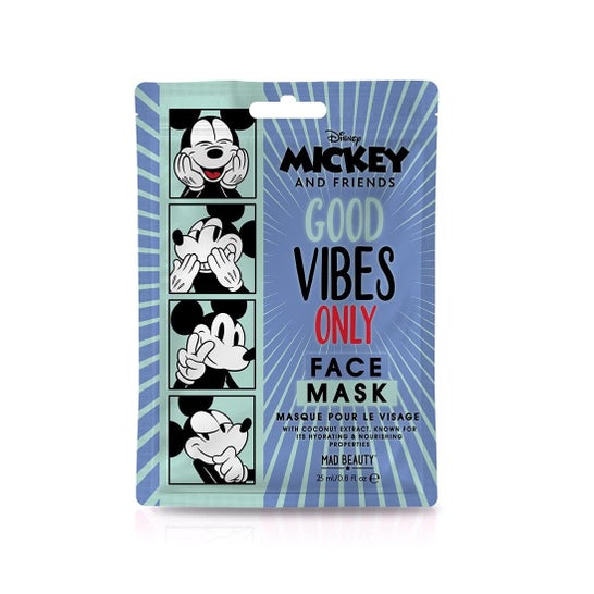 Mad Beauty Mickey Friends Mickey Gezichtsmasker 25ml