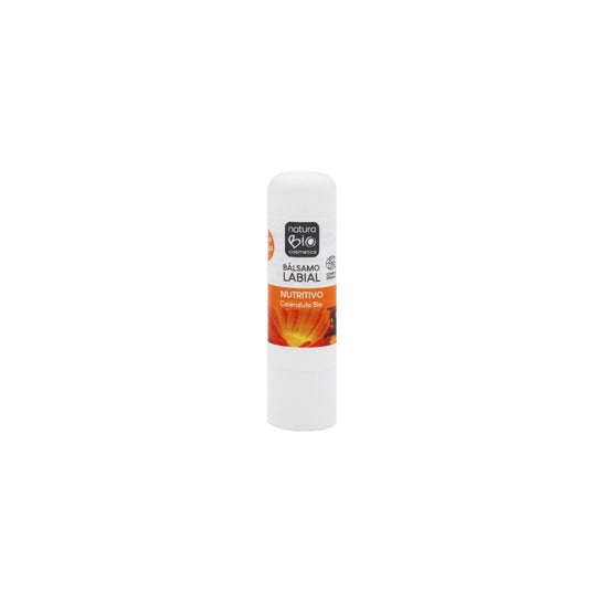 NaturaBIO Cosmetics Balsamo Labbra Nutriente Calendula Bio 5g
