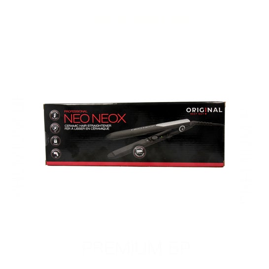 Sinelco Neox Plancha Cerámica Negro Plata 1ud