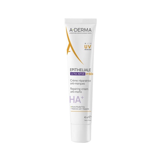 A-Derma Epitheliale Ultra Repair Crema Reparadora SPF50+ 40ml