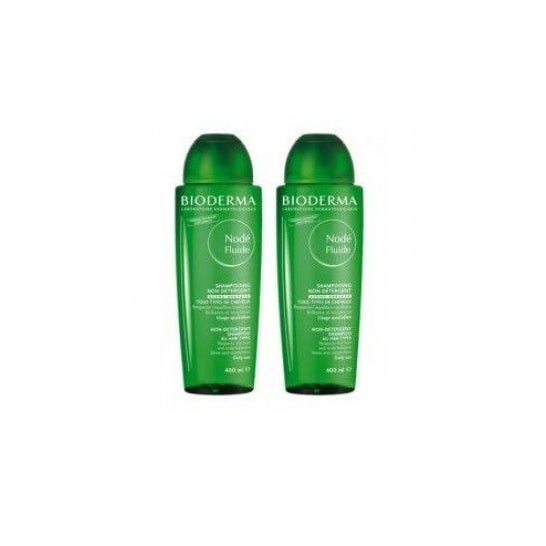 BIODERMA NODE Frequent use fluid shampoo 2 bottles of 400ml