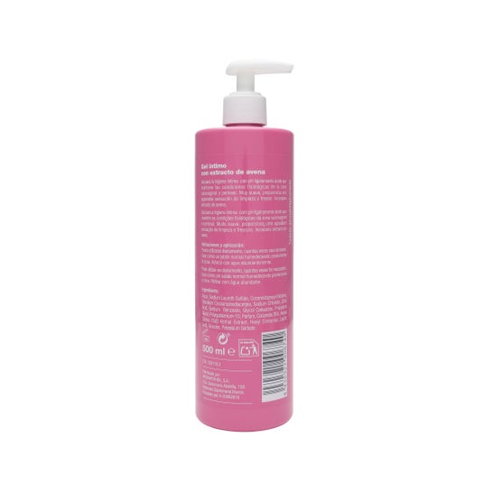 Interapothek gel íntimo con extracto de avena 500ml