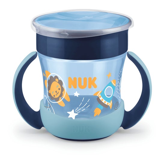 Nuk Night Mini Magic Cup +6M Azul 160ml