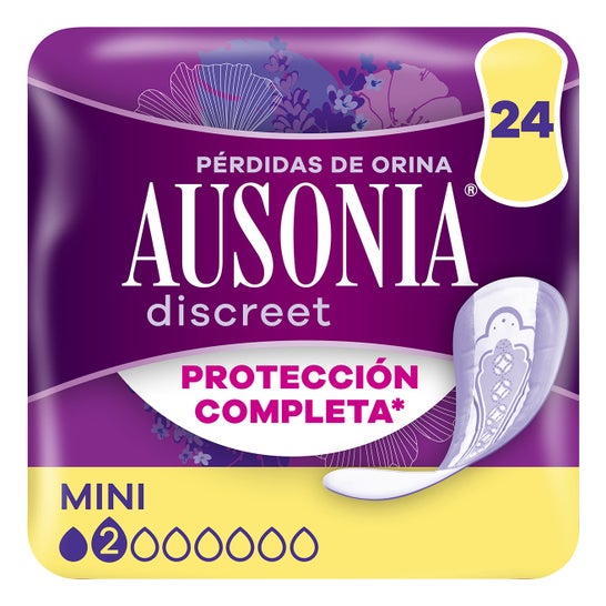 Ausonia Discreet Mini Compresas Incontinencia 24 uds
