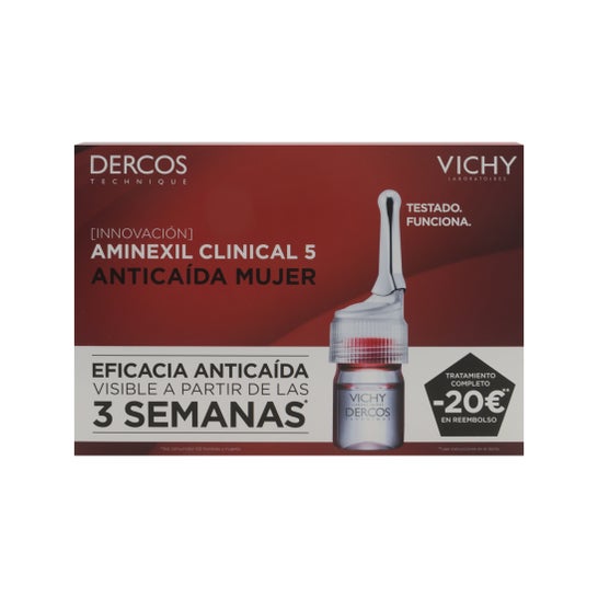 Vichy Dercos Technique Aminexil Clinical 5 Women 42x6ml