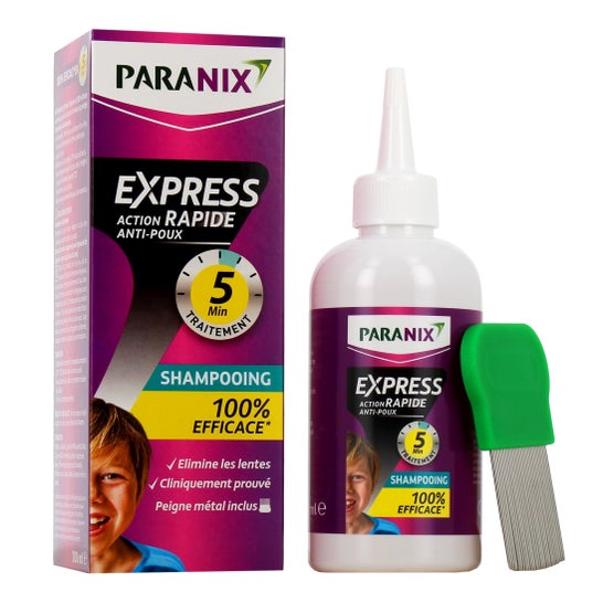 Paranix Express Shampoo 5 Minuten 200 ml + Kamm