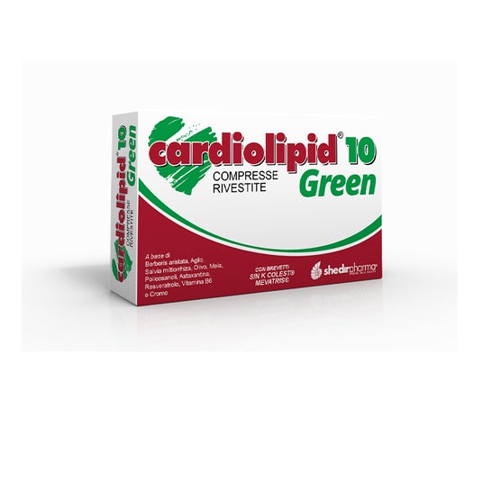 Shedir Pharma Cardiolipid 10 Green 30comp