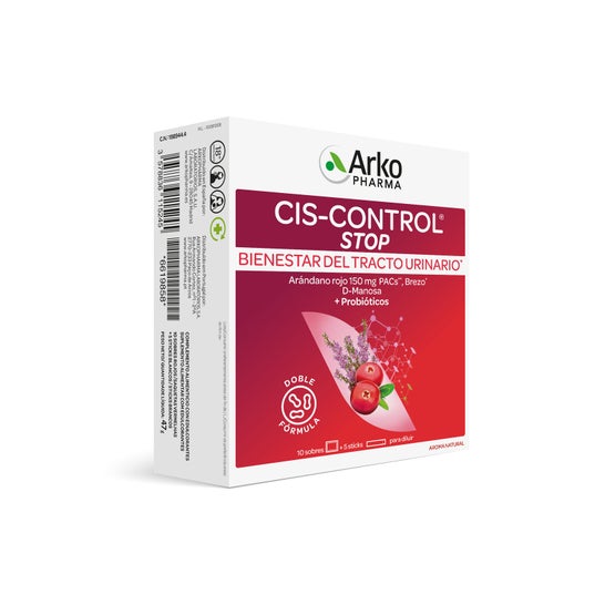Arkopharma Cis-Control Stop 10 sobres + 5 sticks