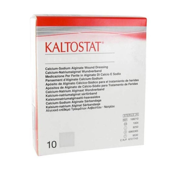 Kaltostat Compresa Estéril 7,5x12cm 10uds