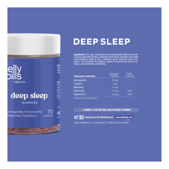 Jelly Pills® Health Deep Sleep Gummies 70uds