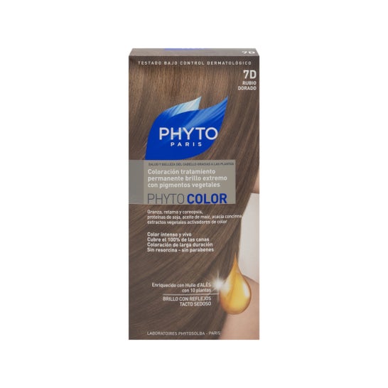 Phyto colorante colore 7D biondo dorato 1 pz