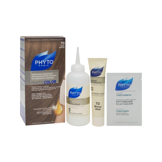 Phyto kleurstof 7D goudblond 1ud