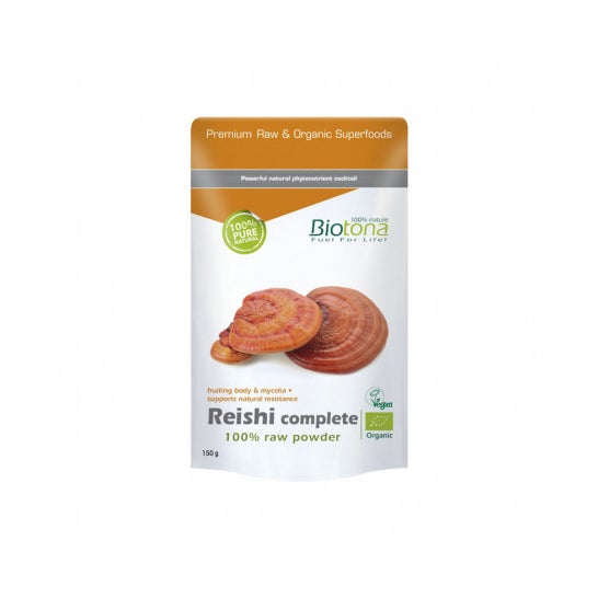 Biotona Reishi Complete Raw Powder Superfoods Bio 150g