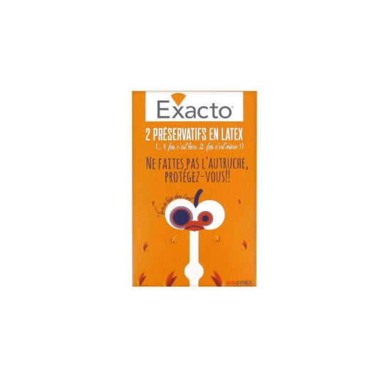 Preservatifs Latex X2 Exacto Biosynex,
