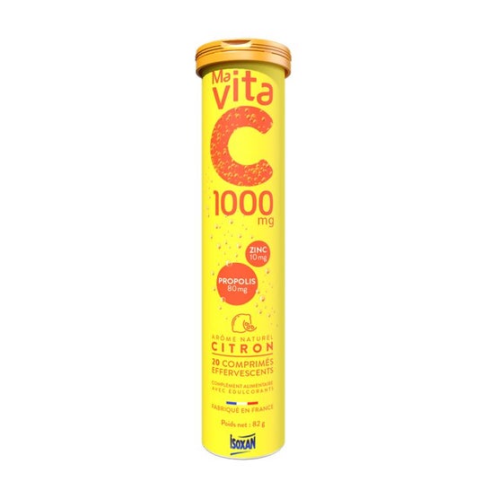 Isoxan Ma Vita C 1000mg Limón 20comp