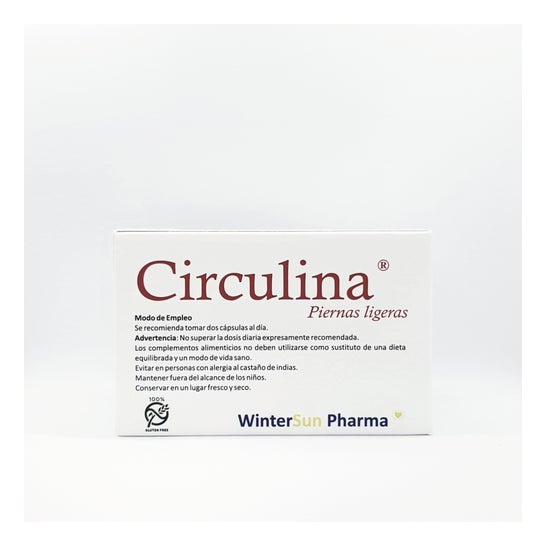 Wintersun Pharma Circulina piernas ligeras 60comp