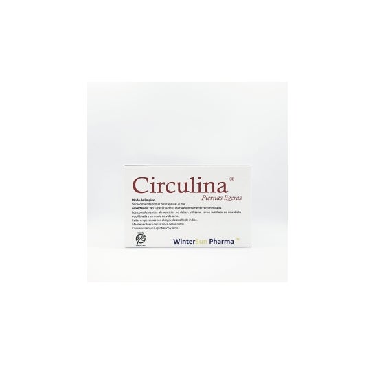Wintersun Pharma Circulina Piernas ligeras 60 comp