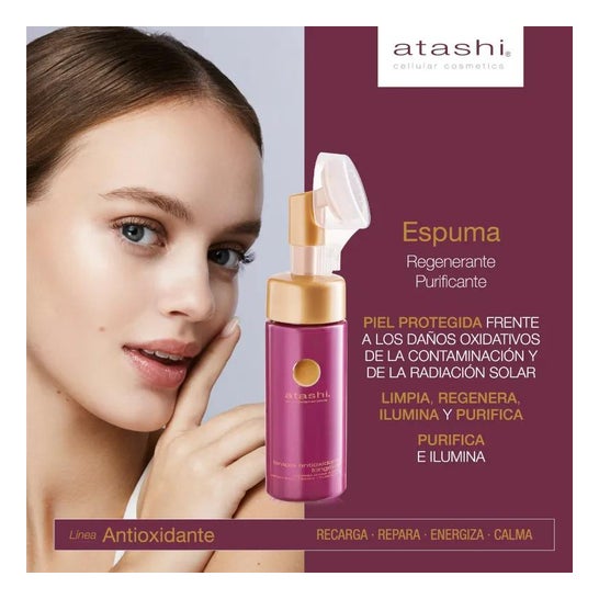 Atashi Antioxidant Therapy Longévité purifying foam 150ml Atashi Antioxidant Therapy Longévité purifying foam 150ml