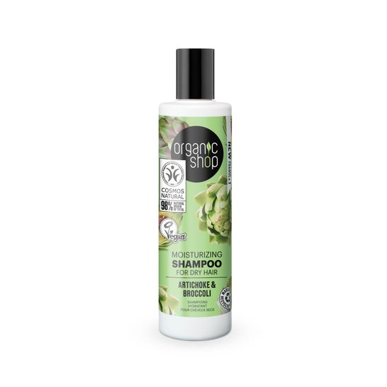 Organic Shop Moisturizing Shampoo Artichoke & Broccoli Dry Hair 280ml