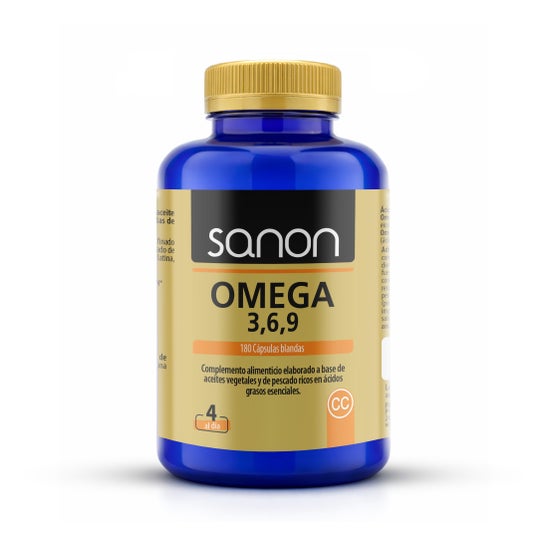 Sanon Omega 3 6 9 180 kapsler
