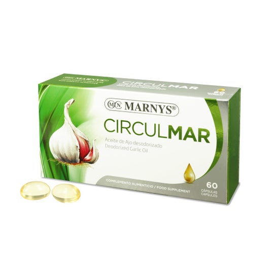 Marnys Circle Garlic Oil 60 caps