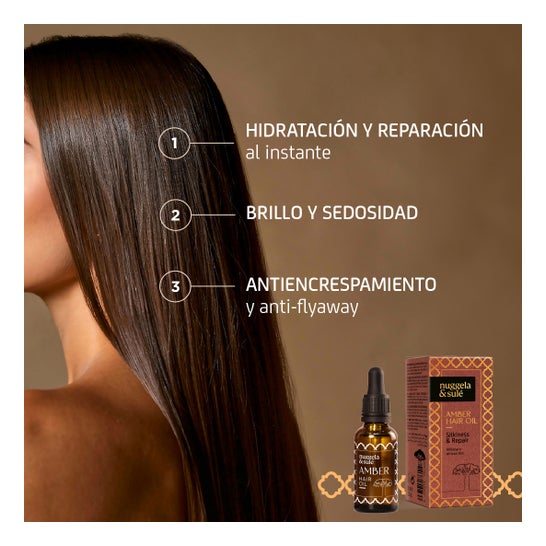 Nuggela & Sulé Amber Hair Oil 30 ml