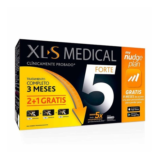 XLS Medical Forte 5 My Nudge Plan 3x180caps