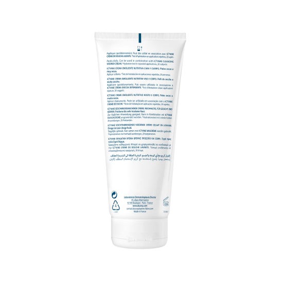 Ducray Ictyane Crema Emoliente Nutritiva 200 ml