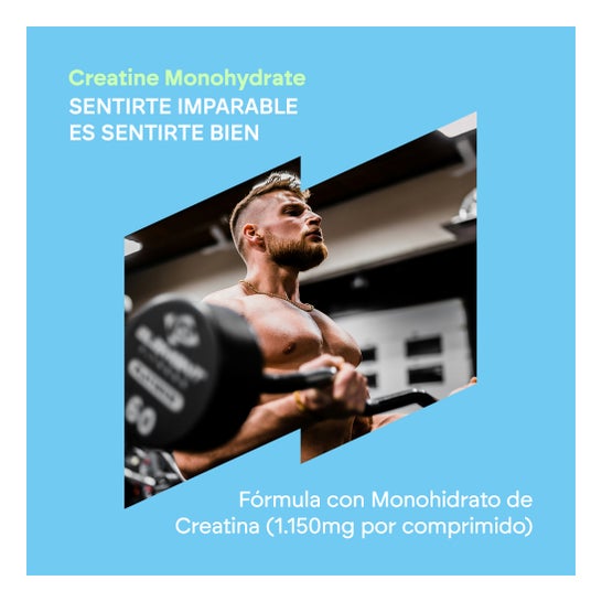 Nutralie Creatina Monohidratada 6000mg Músculos y Fuerza 90comp