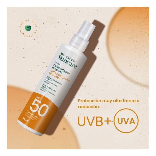 Docmorris Suncare Fotoprotector Spray Corporal Spf50 200 ml