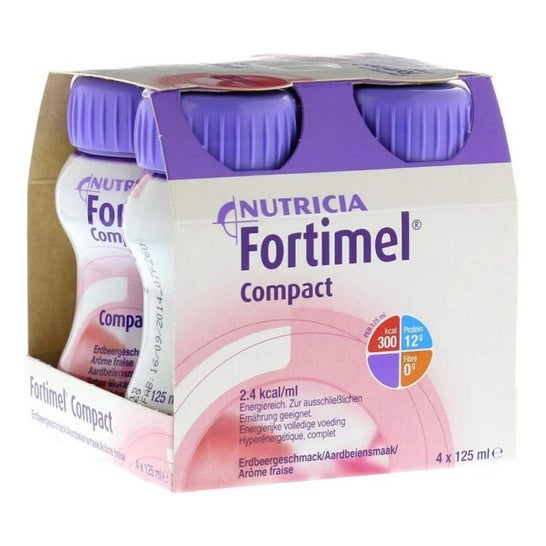 Nutricia Fortimel Compatto Proteico Fragola 4x125ml