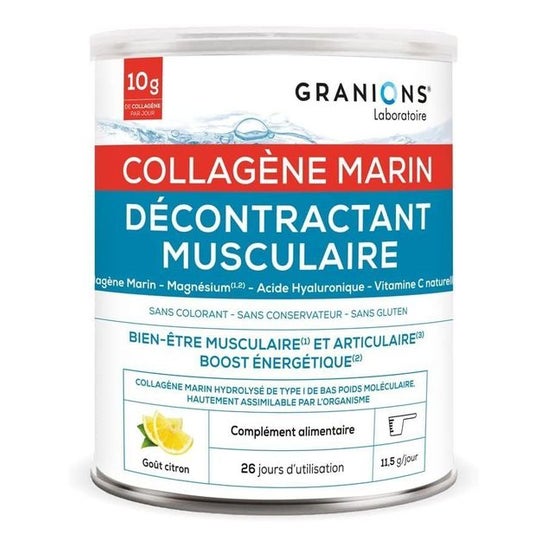 Granions Relajante Muscular Colágeno Marino Limón 300 g